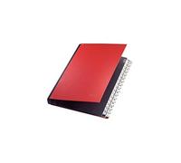 Leitz 59310025 - Archivador (32 separadores, polipropileno), color rojo