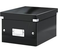 Leitz 6043 WOW caja de almacenaje pequeña negra