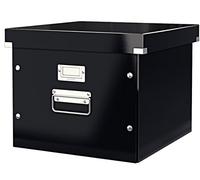 Leitz 60464095 Click & Store - Caja de almacenamiento para carpetas colgantes, color negro