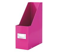 Leitz 6047 WOW revistero rosa metalizado