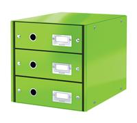 Leitz 6048 WOW cajonera verde (3 cajones)