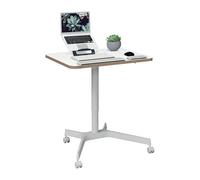 Leitz Escritorio Ergo 65360001 – Elevable neumático, H 750–1140 mm, 80×60 cm, 20 kg, blanco