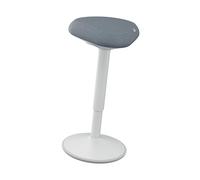 Leitz 65450085 - Taburete Active Ergo, Gris, Altura Ajustable 57-82cm