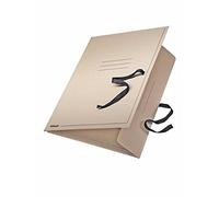 Leitz 6585 Portfolio with Ties A2 Cardboard Grey Single