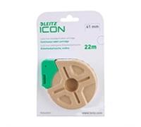 Leitz 70040001 cinta de papel blanco 61 mm x 22 m