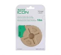 Leitz 70150001 Cinta de plástico blanco 12 mm x 10 m