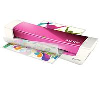 LEITZ 73680023 - Plastificadora térmica iLAM Home Office DIN A4 color blanco/fucsia