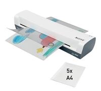 Leitz Plastificadora iLAM Home A3 blanco/gris