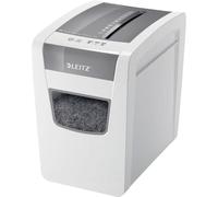 Leitz Destructora de documentos IQ Slim Home P4 virutas pequeñas 23 l Blanco/Plata