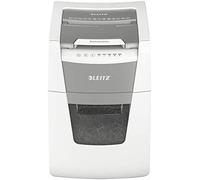 Leitz 80110000 triturador de papel corte cruzado 22 cm gris, blanco