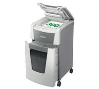 Leitz Destructora de documentos IQ Autofeed Office 300 (80150000) – Autoalimentación 300 hojas, 60 L