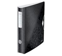 Leitz Carpeta Archivador 1107 WOW A4, negro, lomo 50 mm