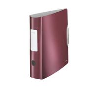 Leitz Active Solid Polyfoam Archivador de palanca Rojo granate 82 mm A4