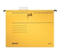 Leitz ALPHA 1984-15 - Carpeta colgante, color amarillo (5 unidades)