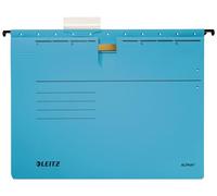 Leitz Alpha 19843015 - Juego de 5 archivadores de suspensión, color azul A4