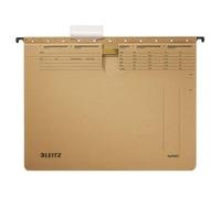 Leitz ALPHA A4 Cartón Marrón archivador colgante - Carpeta (A4, Cartón, Marrón, 250 g/m², 348 mm, 268 mm)
