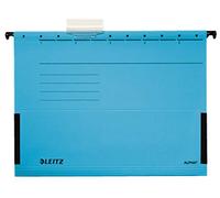 Leitz Alpha Folder - Carpeta (348 mm, 90 g, 261 mm, Azul), 25 unidades