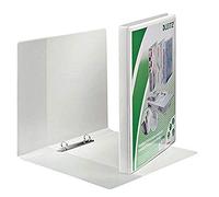 Leitz Archivador de anillas (A4, 20, 10 páginas), diámetro de 16 mm, 2 anillas, color blanco