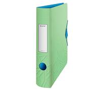 Leitz Archivador de palanca A4 Active Urban Chic 180° lomo redondeado 65 mm cierre elástico Verde
