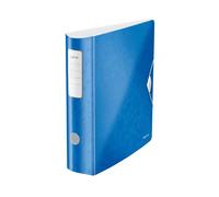 Leitz Archivador de palanca Active WOW Polyfoam A4 Azul Lomo 82 mm