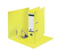 Leitz Archivador de palanca de cartón reciclado A4 lomo 80 mm amarillo