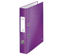 Leitz Archivador de palanca 180° WOW A4 cartulina violeta 50 mm