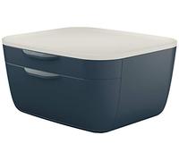 Leitz Cajonera Cosy 2 cajones, terciopelo gris