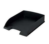 Leitz Bandeja de Sobremesa, Tamaño A4, 100% Reciclable, Carbono Neutro, Certificado Blue Angel, Gama Recycle, Negro, 52275095