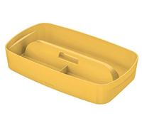 Leitz Bandeja Organizadora con Asa MyBox, Gama Cosy, Amarillo Cálido, 52660019