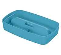 Leitz Bandeja Organizadora con Asa MyBox, Gama Cosy, Azul Calma, 52664061