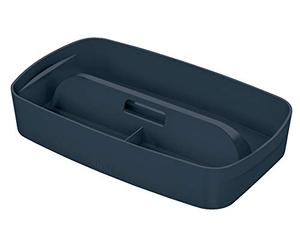 Leitz Bandeja Organizadora con Asa MyBox, Gama Cosy, Gris Terciopelo, 52664089