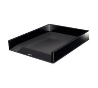 Leitz bandeja para cartas duo colour, 4 unidades, color negro, 5361009
