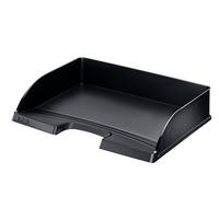 LEITZ Bandeja Portadocumentos Plus, Apaisada, A4 y Folio, Negro, 52180095, Están