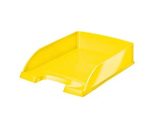 Leitz Bandeja Sobremesa Wow Vertical Plástico Amarillo 255x70x357 mm