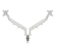 Leitz Brazo para monitor dual Ergo Space Saving gris