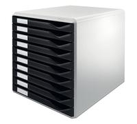 Leitz Cajonera – set para correo e impresos – carcasa gris