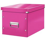 Leitz 6108 cube caja de almacenaje grande rosa