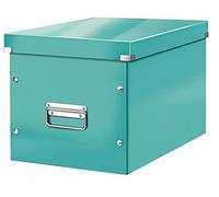 Leitz Caja de almacenaje cúbica, Tamaño grande, Turquesa, Click & Store, 61080051