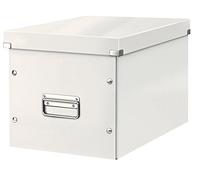 Leitz 6108 cube caja de almacenamiento grande blanca
