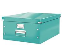 Leitz 6045 WOW Caja de almacenamiento grande turquesa