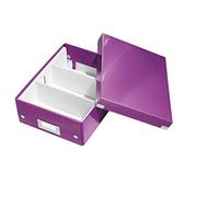 Leitz Caja organizadora pequeña, Púrpura, Click and Store, 60570062