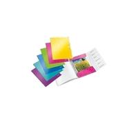 Leitz - CARP.CLASIF.LEITZ WOW A4 PP 6 SEP.SURTID - Pack de 14 unidades 46330199/46330099