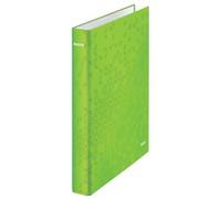 Leitz 4241 WOW carpeta de anillas con 2 anillas en D verde (40 mm)