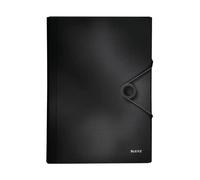 Leitz Carpeta clasificadora Solid DIN A4 negro con 6 separadores + 1 extra