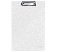 Leitz Carpeta con pinza y tapa A4 Polyfoam Ligero Gama WOW Blanco 41990001