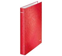 Leitz 4241 WOW carpeta de 2 anillas en D roja (40 mm)