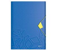 Leitz Carpeta de plástico Urban Chic con 3 solapas Azul