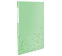 Leitz - Carpeta de Fundas A4, 40 Fundas, Capacidad para 80 Hojas, Fundas transparentes, Verde, gama Urban Chic, 46140050