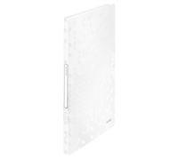 LEITZ Carpeta de fundas Leitz Wow A4 con 40 fundas, Blanco (Set de 10)