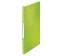 LEITZ Carpeta de fundas WOW PP flexible A4 verde (Set de 10)